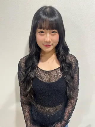 ロング 艶カラー透明感カラー まいか🫧‪のヘアスタイル