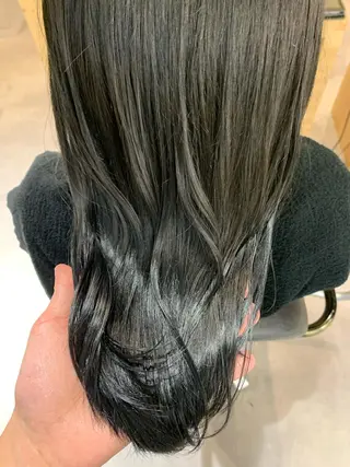 ミディアム カラー パーマ ヘアアレンジ メンズ ネイル マツエク・マツパ Sia中野新橋 『JUNYA』のヘアスタイル