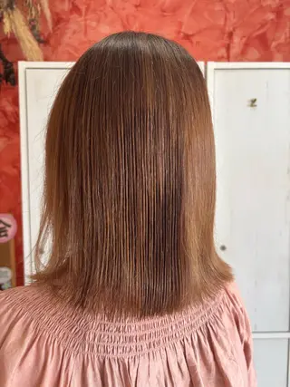 カラー 森山 実結のヘアスタイル