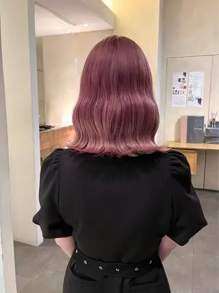 カラー Riko/ ブリーチモデル募集中のヘアスタイル