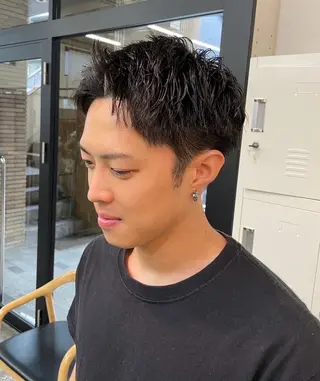 パーマ メンズ 🌀メンズパーマ/ ケアパーマ🌀啓真のヘアスタイル