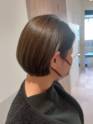 ショート カラー SALOWIN名古屋本山店所属・🍀ナガヤマ ヒデアキ🍀のヘアスタイル