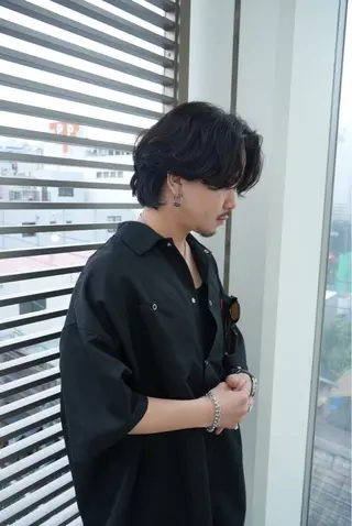 パーマ メンズ the path shogo🌻のヘアスタイル