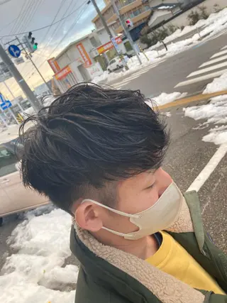 ショート パーマ メンズ パーマが得意な【最高 悠斗】のヘアスタイル