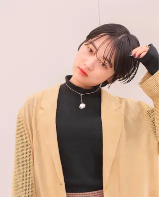 ショート 菊地 万佐久のヘアスタイル