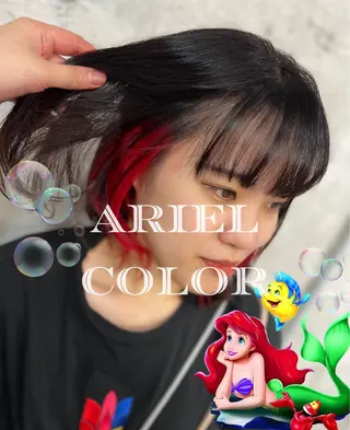 カラー TOBITA TAKARAのヘアスタイル