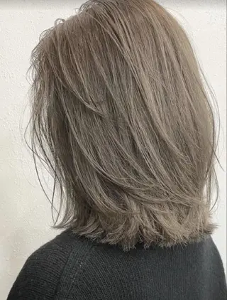 ミディアム HAIRCARE Carune所属・毎日夜2️⃣3️⃣時 まで受付可能🌻🌻のヘアスタイル