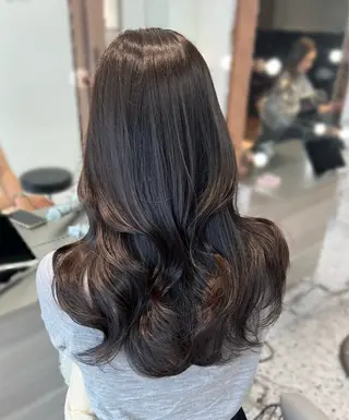 ロング 髪質改善レイヤー/ ☘️松井　傑のヘアスタイル