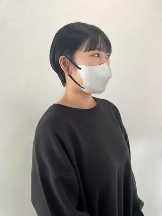 ショート silo所属・silo MOKA 顔周りカット🦦のヘアスタイル