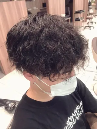 パーマ メンズ imamura amiのマツエク・マツパデザイン