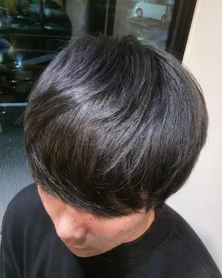ショート カラー メンズ 遠藤悠大/メンズ縮毛 /メンズカットのヘアスタイル
