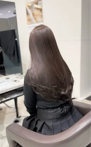 ロング 小川泰輝 髪質改善/透明感のヘアスタイル