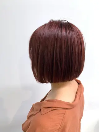 ショート カラー ⛄️冬の透明感 カラー⛄️大西のヘアスタイル