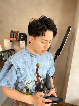 パーマ メンズ RIENS / ayu ♡のヘアスタイル