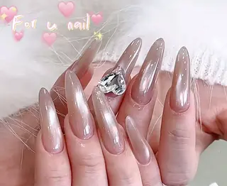 ネイル for u nail 長さだし専門店のネイルデザイン