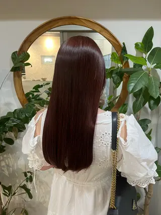 ロング カラー 清水 美紅のヘアスタイル