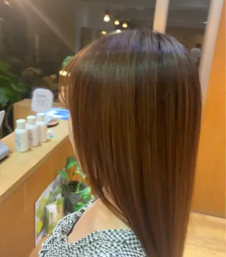 ミディアム 【縮毛矯正】 高田愛斗のヘアスタイル