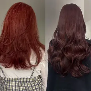 ロング 艶感カラー/ senri.のヘアスタイル