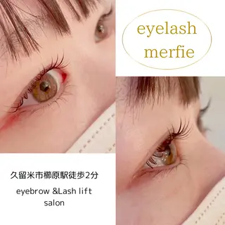 パーマ merfie所属・merfie メルフィーのマツエク・マツパデザイン