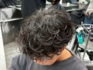 パーマ メンズ 深野 ちさとのヘアスタイル