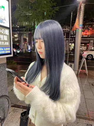 ロング カラー ミユル/ 盛れるエクステ🎀✨のヘアスタイル