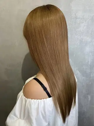 ロング ツバサ 髪質改善のヘアスタイル