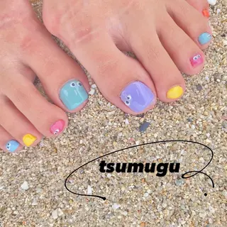 ネイル つむぐ サロンのネイルデザイン