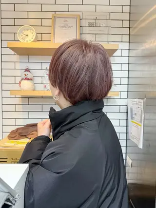 カラー メンズ Alea by little 横浜所属・♡🌚垢抜け艶カラー Shiori🌝♡のヘアスタイル