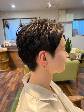 ショート メンズ Lavillage☆ ムラタ　タカノリのヘアスタイル