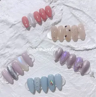 ネイル Mona【パラジェル ・長さ出し専門店】のネイルデザイン