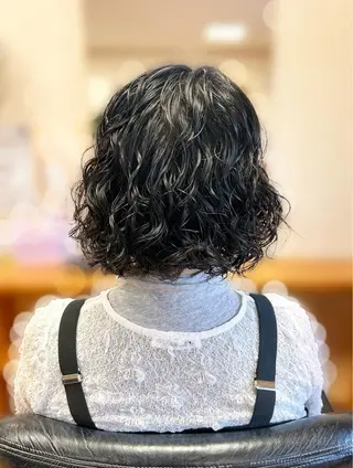 パーマ みのり美容室所属・かぁちゃん美容師 橋本のヘアスタイル