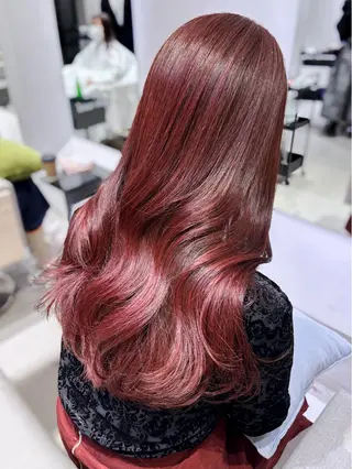 ロング カラー 銀座/髪質改善/韓国 カラー🍓原田侑依のヘアスタイル