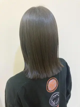 ミディアム カラー ペッツ本店 スタイリスト増田ゆきのヘアスタイル