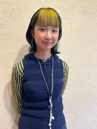 カラー そね こまちのヘアスタイル