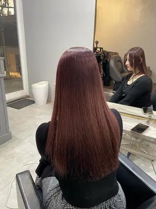 ロング 🩶ブリーチ/ レイヤー🩶フミカのヘアスタイル