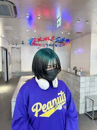 ミディアム カラー 🌈ベージュ艶髪🌈 ユウトのヘアスタイル