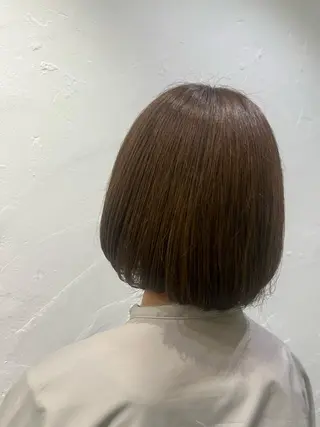 ショート カラー 前田 真保のヘアスタイル