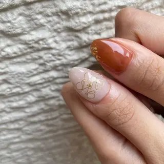 ロング ヘアアレンジ キッズ ネイル マツエク・マツパ アイブロウ 福田 加奈のネイルデザイン