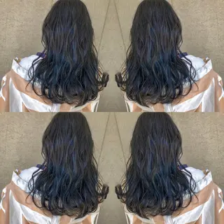 セミロング カラー 立川、北口.ans 黒木 和大のヘアスタイル