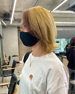 ミディアム カラー spooopy所属・🕊大垣 めぐみ🕊のヘアスタイル