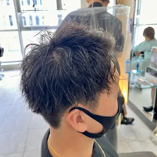 パーマ メンズ アグヘアーシータ所属・🤩メンズカット/ パーマ山本🤩のヘアスタイル