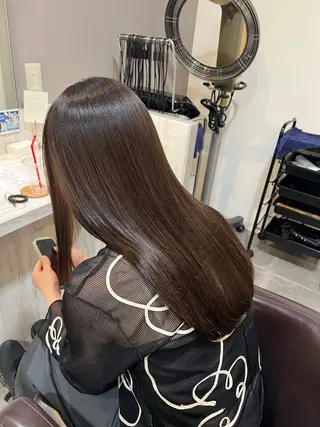 ロング カラー たんげ なるみ ┆Jr.スタイリストのヘアスタイル