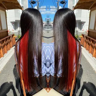 ロング カラー 髪質改善カラー/店長 宮内秀峰のヘアスタイル