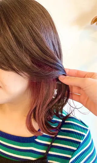 ミディアム カラー AKALA HAIR所属・AKALA HAIR 西宮店 Juriのヘアスタイル