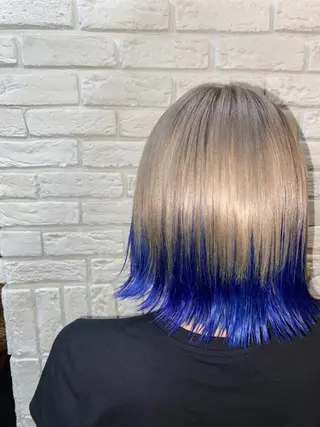 ミディアム カラー 🦉静かに過ごしたい 方、個室席🦉タナカのヘアスタイル