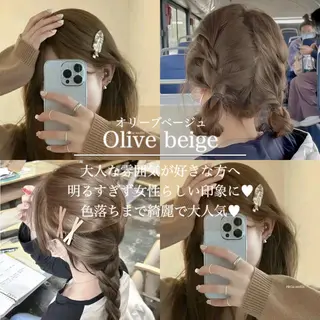 ロング ♡くすみトレンド ♡Rikutoのヘアスタイル