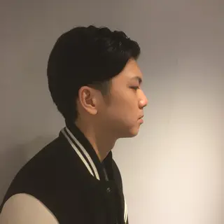 ミディアム メンズ しのはら まどかのヘアスタイル