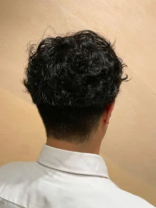 ショート パーマ メンズ ヘッドスパ/カラー 葉月のヘアスタイル