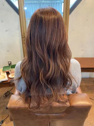 ロング カラー corona hairdesign KAZUE MAEDA所属・マエダ カズエ🫶 coronahairのヘアスタイル