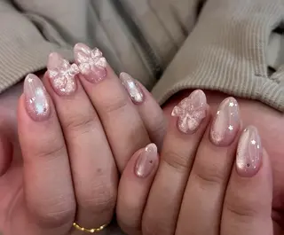 ネイル By moonネイル 🌷ワンホン/韓国風のネイルデザイン